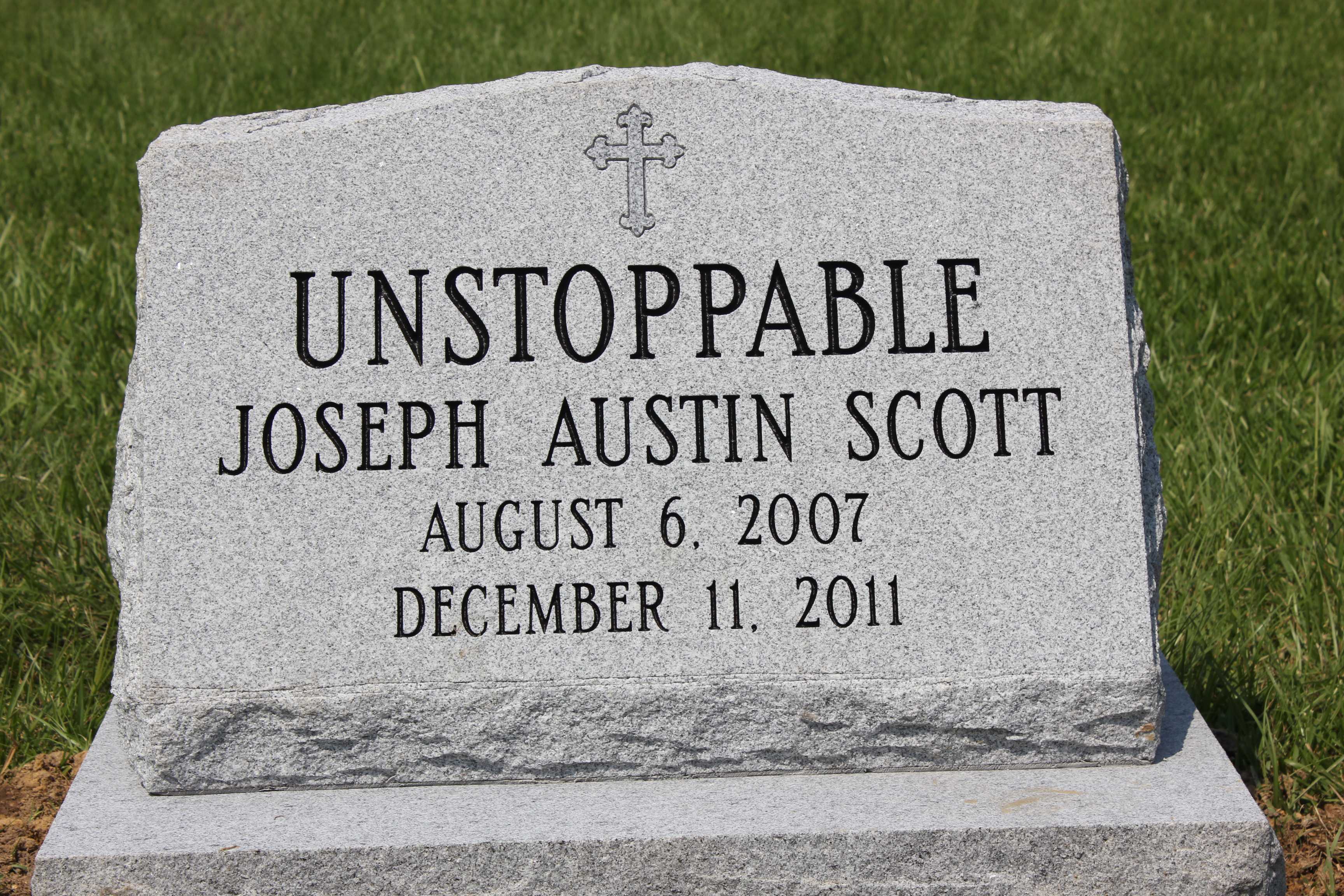 Unstoppable tombstone
